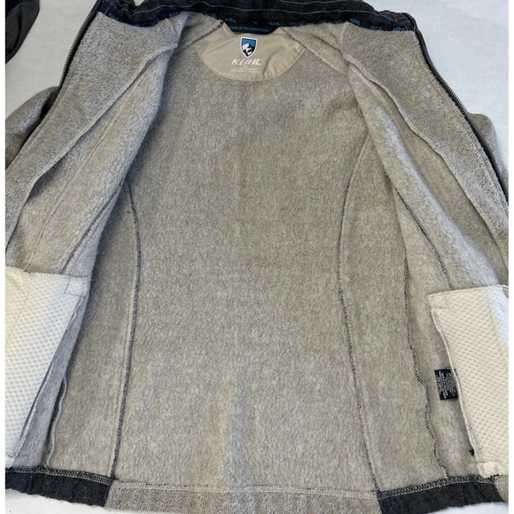 Kuhl Alfpaca Full Zip Fleece Jacket Women's Size XS Zip Pockets EC Hiking 🥾 - Picture 11 of 14